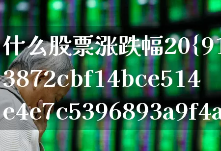 什么股票涨跌幅20%(什么股票涨跌幅30%)_https://www.hhem8.com_科创板_第1张