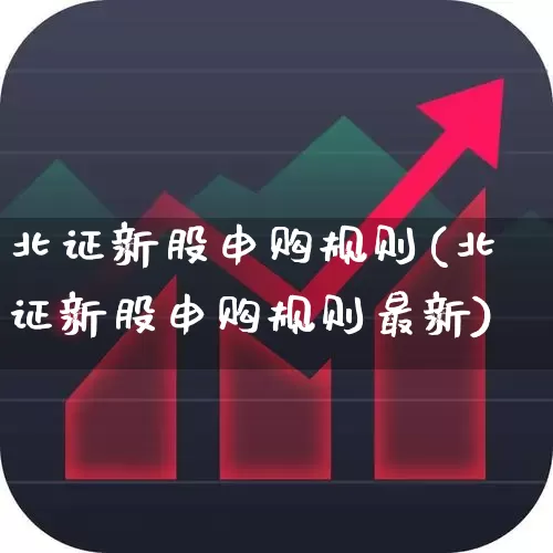 北证新股申购规则(北证新股申购规则最新)_https://www.hhem8.com_创业板_第1张