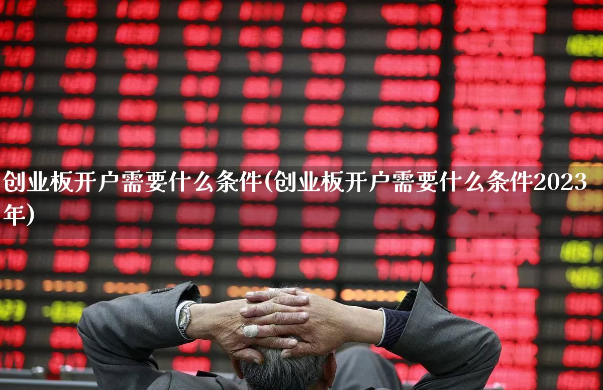创业板开户需要什么条件(创业板开户需要什么条件2023年)_https://www.hhem8.com_深交所_第1张
