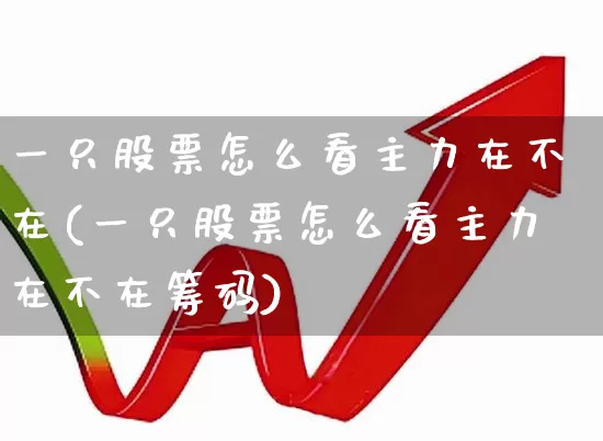 一只股票怎么看主力在不在(一只股票怎么看主力在不在筹码)_深交所_第1张_财经网 一只股票怎么看主力在不在(一只股票怎么看主力在不在筹码)_https://www.hhem8.com_深交所_第1张