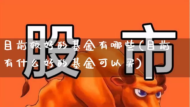 目前较好的基金有哪些(目前有什么好的基金可以买)_https://www.hhem8.com_上交所_第1张