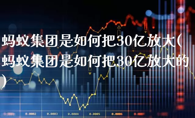 蚂蚁集团是如何把30亿放大(蚂蚁集团是如何把30亿放大的)_https://www.hhem8.com_科创板_第1张