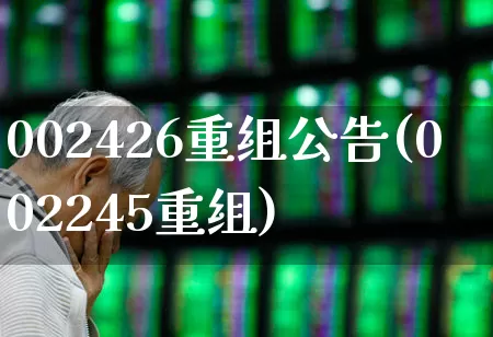 002426重组公告(002245重组)_https://www.hhem8.com_上交所_第1张