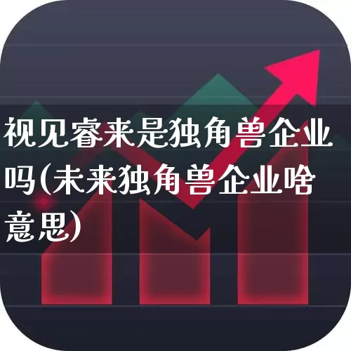 视见睿来是独角兽企业吗(未来独角兽企业啥意思)_https://www.hhem8.com_北交所_第1张