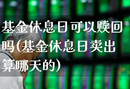 基金休息日可以赎回吗(基金休息日卖出算哪天的)_https://www.hhem8.com_科创板_第1张