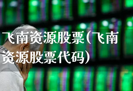 飞南资源股票(飞南资源股票代码)_https://www.hhem8.com_科创板_第1张