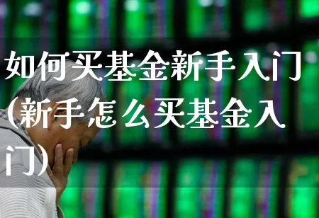 如何买基金新手入门(新手怎么买基金入门)_https://www.hhem8.com_北交所_第1张