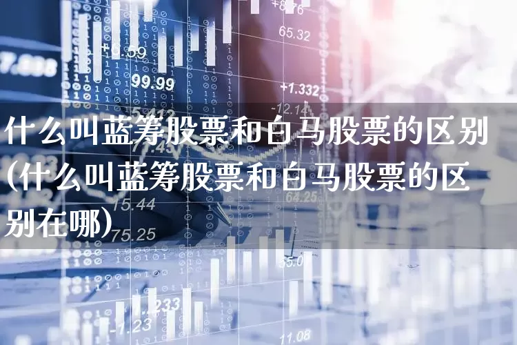 什么叫蓝筹股票和白马股票的区别(什么叫蓝筹股票和白马股票的区别在哪)_https://www.hhem8.com_上交所_第1张