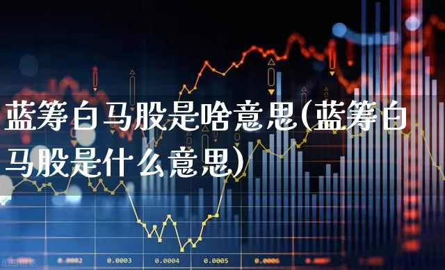 蓝筹白马股是啥意思(蓝筹白马股是什么意思)_https://www.hhem8.com_北交所_第1张