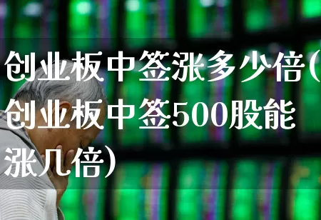 创业板中签涨多少倍(创业板中签500股能涨几倍)_https://www.hhem8.com_科创板_第1张