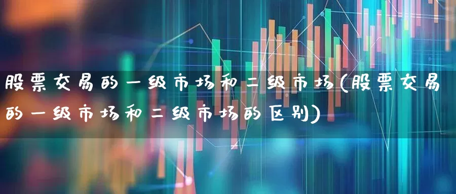 股票交易的一级市场和二级市场(股票交易的一级市场和二级市场的区别)_https://www.hhem8.com_科创板_第1张