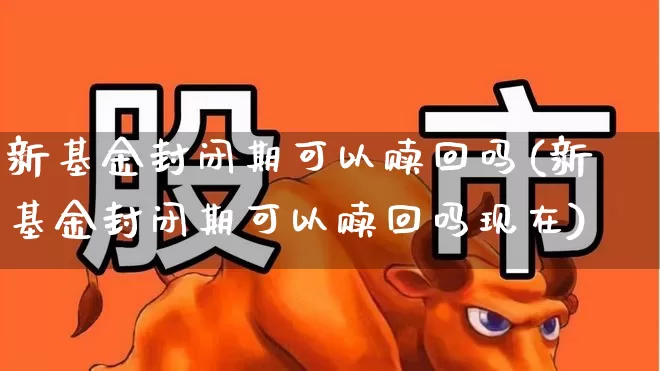 新基金封闭期可以赎回吗(新基金封闭期可以赎回吗现在)_https://www.hhem8.com_科创板_第1张