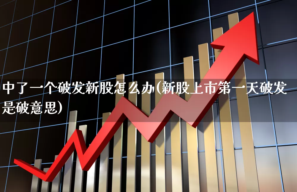 中了一个破发新股怎么办(新股上市第一天破发是破意思)_https://www.hhem8.com_北交所_第1张