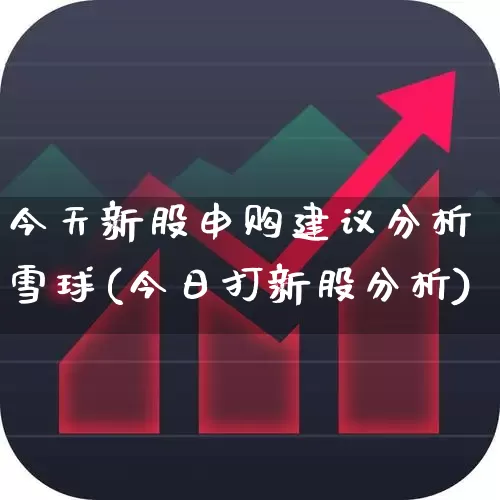 今天新股申购建议分析雪球(今日打新股分析)_https://www.hhem8.com_创业板_第1张
