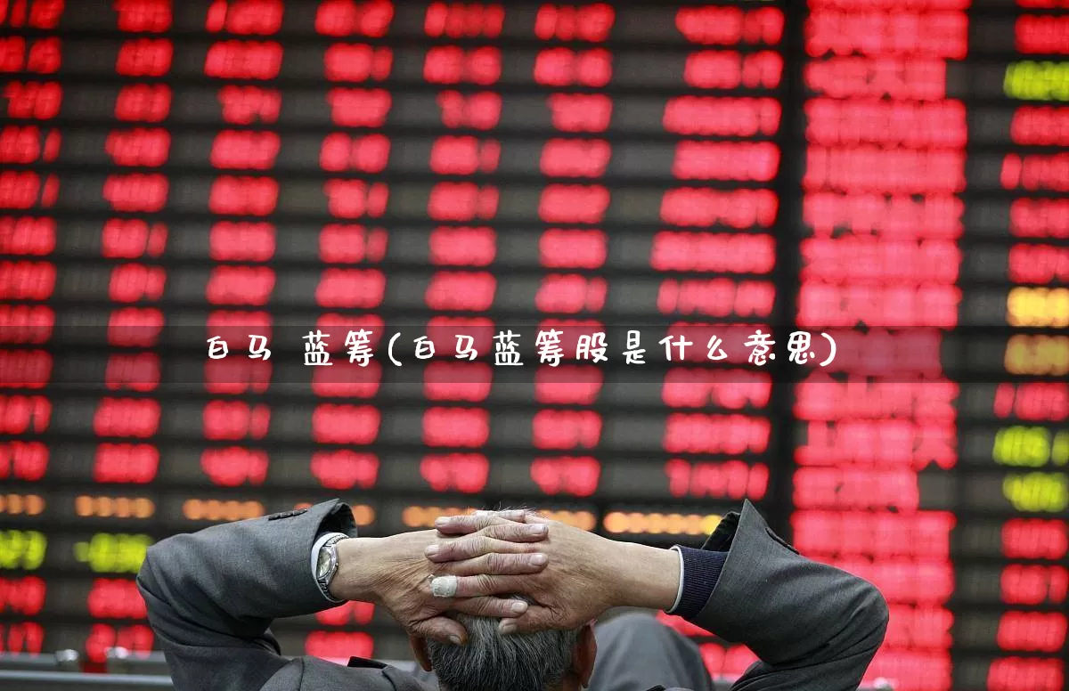 白马 蓝筹(白马蓝筹股是什么意思)_https://www.hhem8.com_上交所_第1张