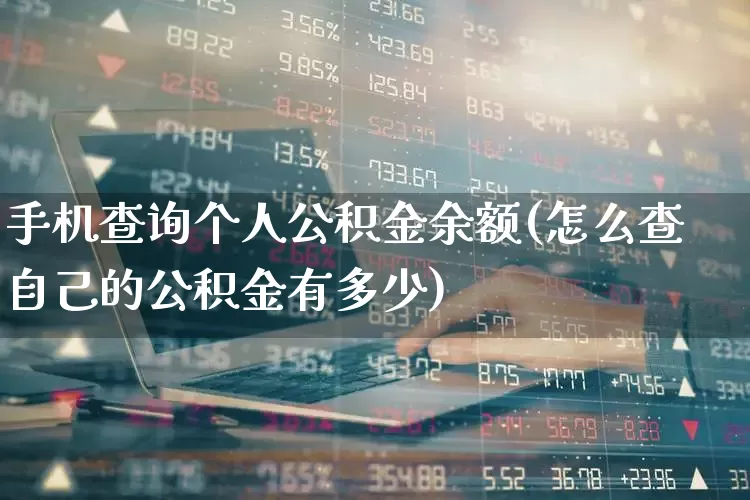手机查询个人公积金余额(怎么查自己的公积金有多少)_https://www.hhem8.com_科创板_第1张