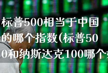 标普500相当于中国的哪个指数(标普500和纳斯达克100哪个好)_https://www.hhem8.com_科创板_第1张