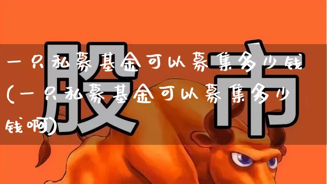 一只私募基金可以募集多少钱(一只私募基金可以募集多少钱啊)_https://www.hhem8.com_创业板_第1张