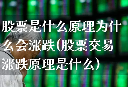 股票是什么原理为什么会涨跌(股票交易涨跌原理是什么)_https://www.hhem8.com_上交所_第1张