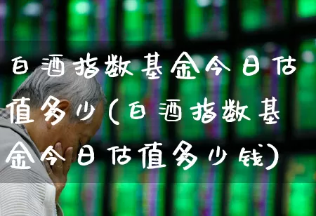白酒指数基金今日估值多少(白酒指数基金今日估值多少钱)_https://www.hhem8.com_科创板_第1张