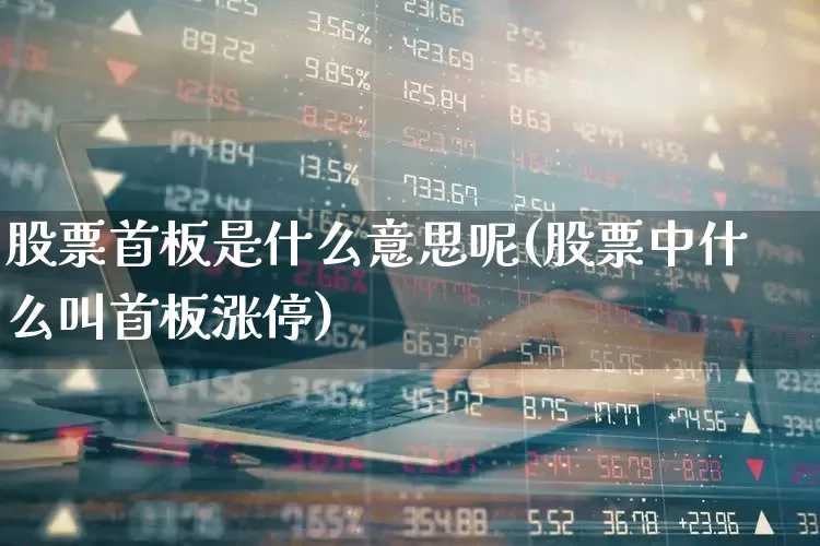 股票首板是什么意思呢(股票中什么叫首板涨停)_https://www.hhem8.com_科创板_第1张