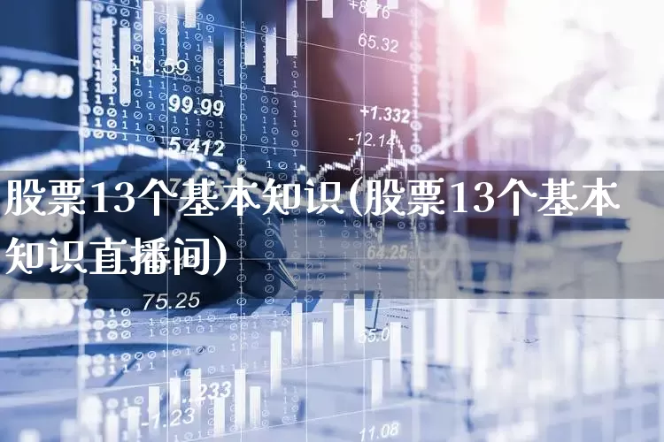 股票13个基本知识(股票13个基本知识直播间)_https://www.hhem8.com_创业板_第1张