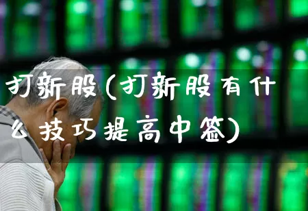 打新股(打新股有什么技巧提高中签)_https://www.hhem8.com_科创板_第1张