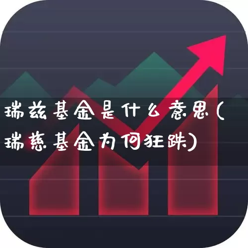 瑞兹基金是什么意思(瑞慈基金为何狂跌)_https://www.hhem8.com_上交所_第1张