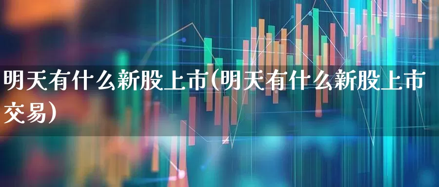 明天有什么新股上市(明天有什么新股上市交易)_https://www.hhem8.com_北交所_第1张