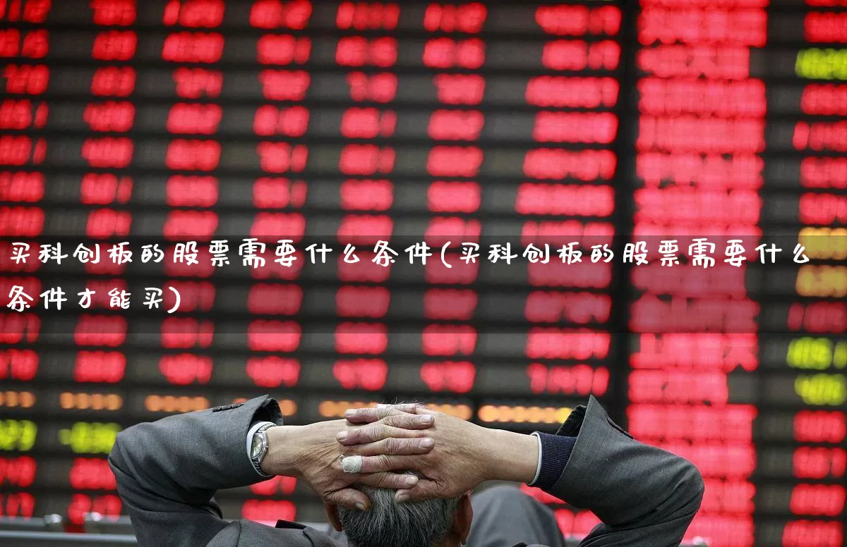 买科创板的股票需要什么条件(买科创板的股票需要什么条件才能买)_https://www.hhem8.com_科创板_第1张