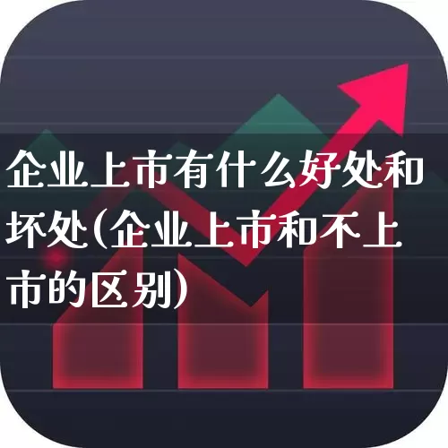 企业上市有什么好处和坏处(企业上市和不上市的区别)_https://www.hhem8.com_科创板_第1张