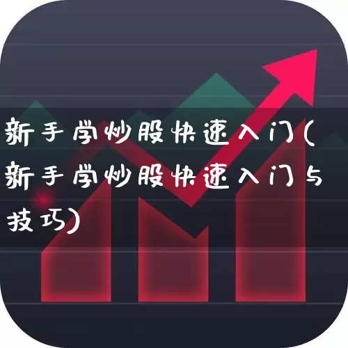 新手学炒股快速入门(新手学炒股快速入门与技巧)_https://www.hhem8.com_科创板_第1张