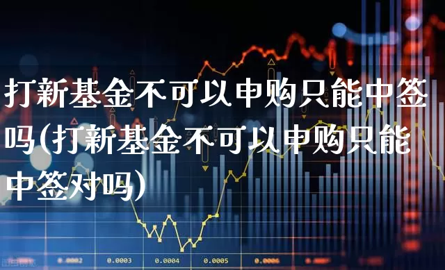 打新基金不可以申购只能中签吗(打新基金不可以申购只能中签对吗)_https://www.hhem8.com_科创板_第1张