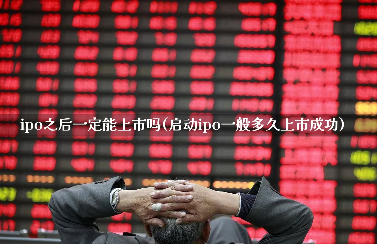 ipo之后一定能上市吗(启动ipo一般多久上市成功)_https://www.hhem8.com_上交所_第1张