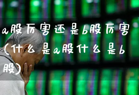 a股厉害还是b股厉害(什么是a股什么是b股)_https://www.hhem8.com_科创板_第1张