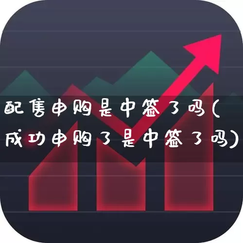 配售申购是中签了吗(成功申购了是中签了吗)_https://www.hhem8.com_科创板_第1张
