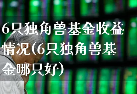 6只独角兽基金收益情况(6只独角兽基金哪只好)_https://www.hhem8.com_上交所_第1张
