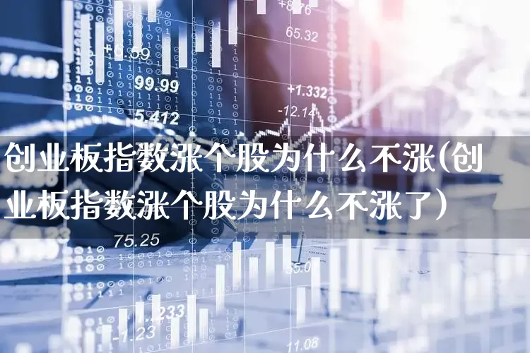 创业板指数涨个股为什么不涨(创业板指数涨个股为什么不涨了)_https://www.hhem8.com_创业板_第1张