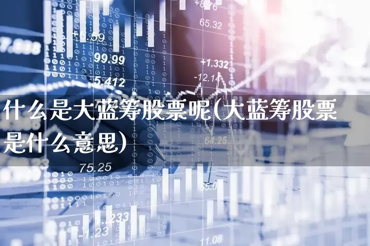 什么是大蓝筹股票呢(大蓝筹股票是什么意思)_https://www.hhem8.com_北交所_第1张